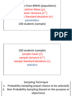 Week 6 Sampling Distribution