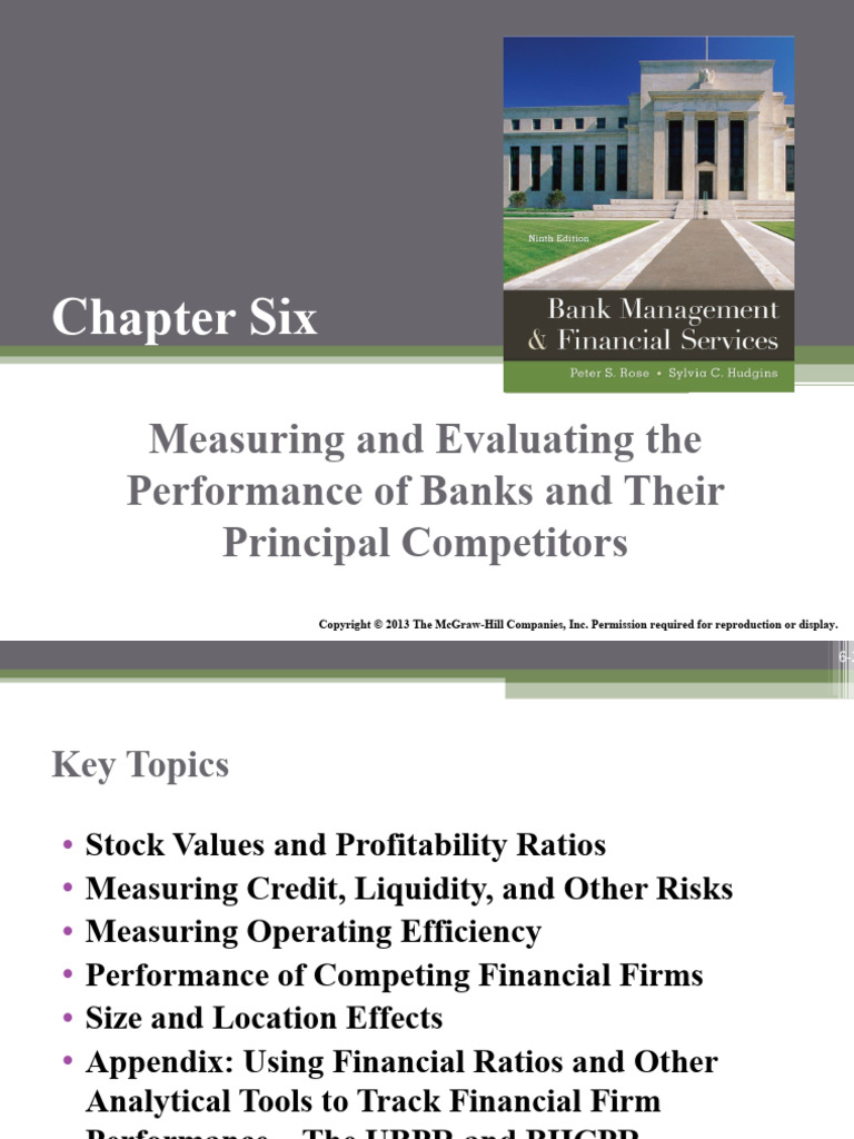 Week 3 Performance Banks | PDF | Banks | Financial Capital