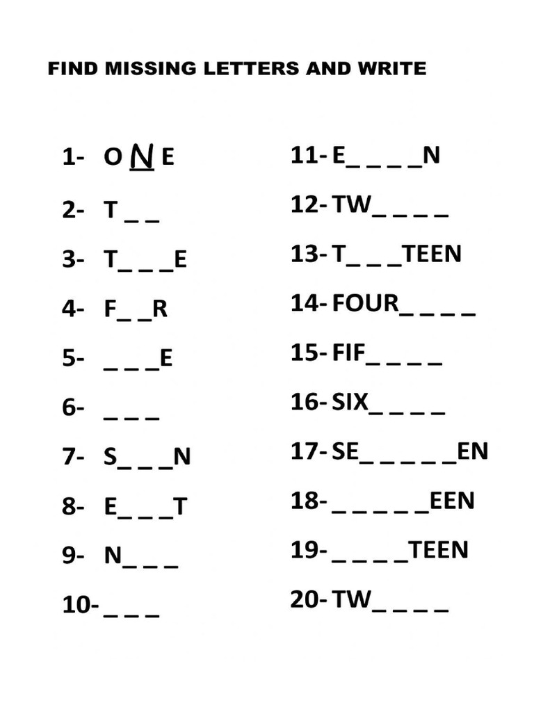 numbers-1-20-pdf