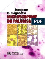 Oms Planches Pour Le Diagnostic Microscopique Du Paludisme 2010