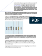 Cara Membaca Resistor