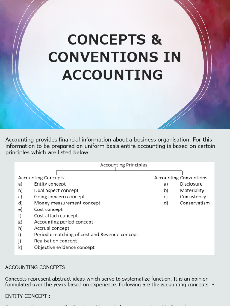 Key Accounting Concepts Explained | PDF | Book Value | Expense