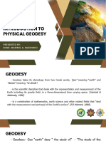 Lesson 1 Introduction To Physical Geodesy 1