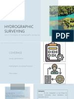 Unit 2. Principles of Hydrographic Surveying