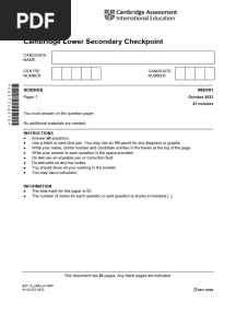 Checkpoint Past Papers-1-254
