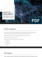 Analisis Faktor Dalaman