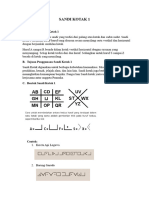 Materi Sandi Kotak 1