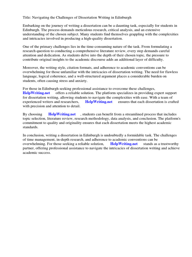 Printing Dissertation Edinburgh PDF Thesis