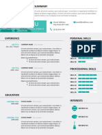 ALECTA Resume Template