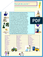 Jobs and Occupations Wordsearch Wordsearches 77885