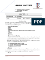 Technical Writing CH#2 Notes BSIT, BSSE 3rd