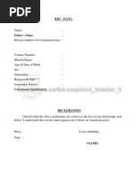 Download Resume - Curriculum Vitae Normal Sample by Vinod Bhaskar SN71415104 doc pdf