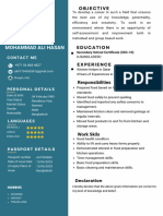 Bangladesh Standard CV Format