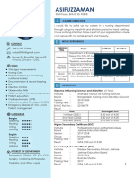 Bangladesh Standard CV Format