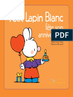 Floury Marie-France - Petit Lapin Blanc Fête Son Anniversaire (Boisnard)