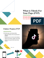 What Is Tiktok For Your Page (FYP)