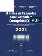 Indice de Capacidad para Combatir La Corrupcion 2021