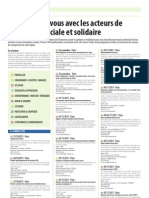 Programme Francilien Du Mois de l'ESS 2011