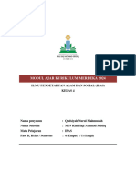 Qudsiyah Nurul Mahmudah - Modul Ajar (IPAS)