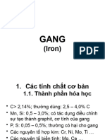 Chương 7.1 Thép Và Gang - Gang