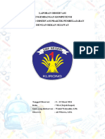 Contoh Laporan Observasi Teman Sejawat