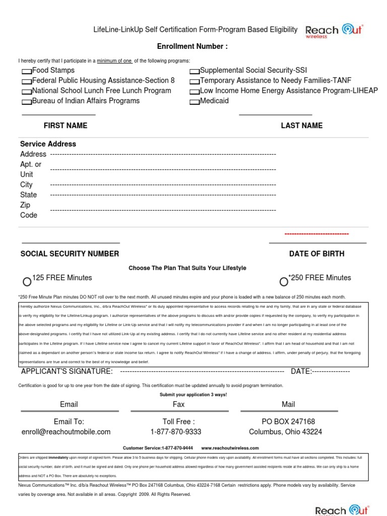What Is Reachout Wireless Application Form? – HQCWDZ