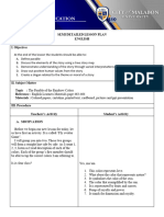 SEMI DETAILED LESSON PLAN - Parable