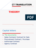 Contract Translation - Theory - To Sts