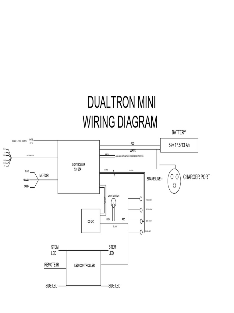 DT Mini Wiring Diagram | Download Free PDF | Vehicles | Car Body Styles