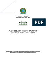 UNIFESP Plano de Dados Abertos 11-2022 10-2024