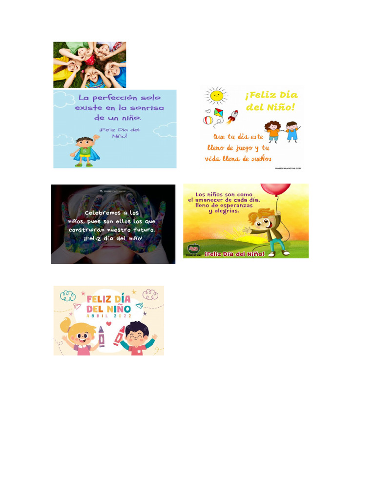 Dia Del Niñom | PDF