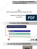 PAI Berbasis Rahmatan Lil Alamin - DR YEDI ITB - ADPISI