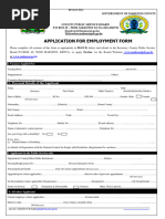 Makueni County Job Application Form Revised 2022 - 3