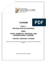 02a GR 11 TOURISM - T3 - REGIONALa TOURISM - REVISION QUESTION ANSWERS - ECDOE