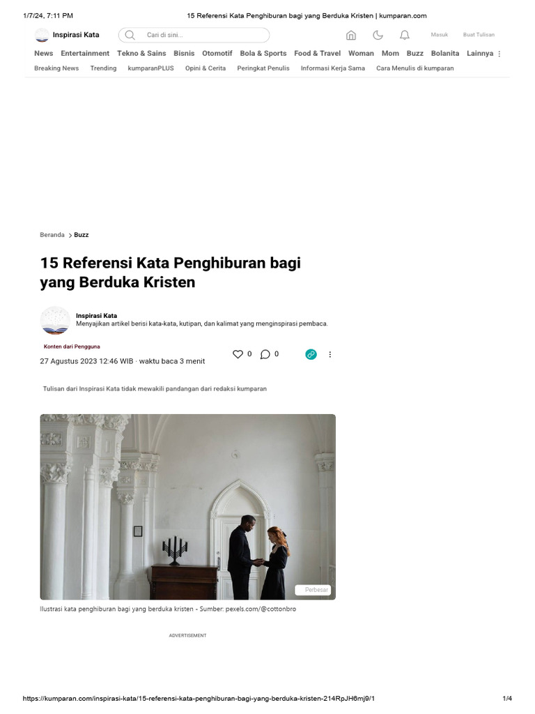 15 Referensi Kata Penghiburan Bagi Yang Berduka Kristen Pdf