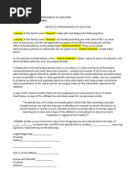 Acceptance of Trust as Executor Form J190 | PDF | Bankruptcy | Justice