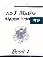 ks1 Maths Mental Workout