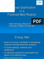 Biomass Gasification in Afluidized Bed Reactor (ASPEN Sim