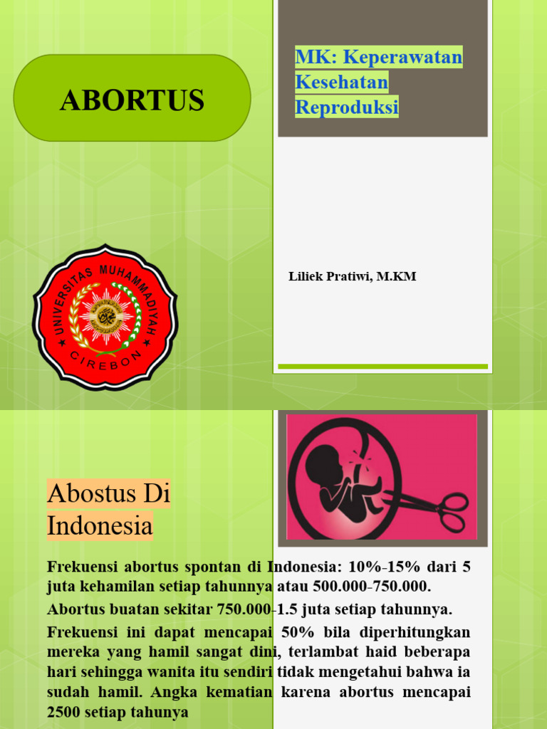 Abortus Inkomplit: Definisi dan Dampak | PDF