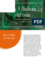 Boy 5 Finds An Old Coin