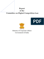 CCI Draft Digital Competition Bill