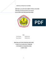 Proposal Penelitian Operasional Kelompok 2