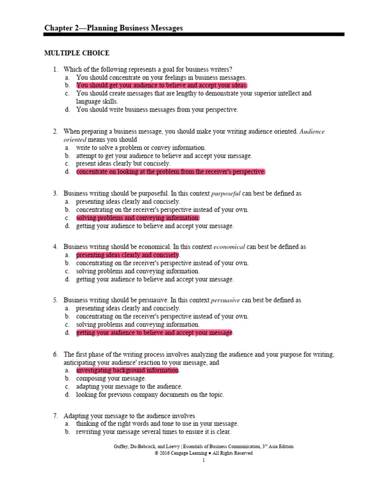 Chapter 2 PDF SV Key | PDF