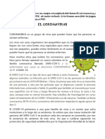 El Mapa Conceptual Del Coronavirus 2021