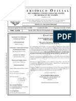 Reglamento Interior de La Secretaría de Servicios Públicos Del Municipio