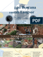 Kelompok Geografi Mitigasi Tanah Longsor