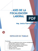 Fases de La Fiscalizacion Laboral Jessica Pizarro