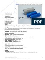 Energy Discharge Capacitors Pulse Grade Capacitors STP 02