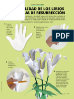 Manualidad de Los Lirios de Pascua de Resurreción