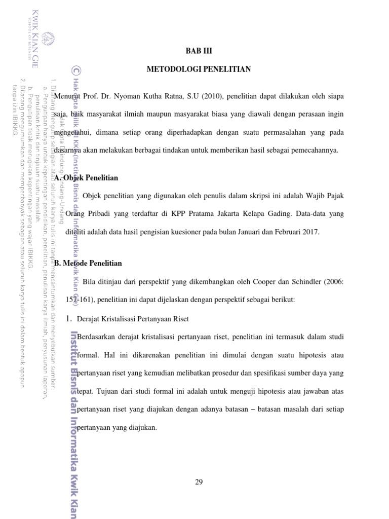 Bab Iii | PDF